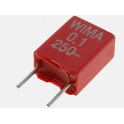 Plēves kondensators MKS2 0,1 µF, 180 VAC, 250 VDC, vertikāls

 KPM510_2W.jpg