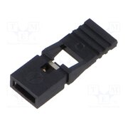 SNT-100-BK-G-H Connector: pin strips; jumper; female; 2.54mm; 1x2; black OpX7lKeGry5NcBd3TjzX3nD3J-BHSvc9FCZV8ebEv9Y