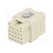 09120213101 Connector: HDC; contact insert; female; 6.5A; 50V; Han Q; PIN: 21 LTm7-TIRLM5BE9BrTObjvzqDsEhiNvM8Ip8eJiT0Hgk