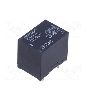 G5LE-1 12VDC Relay: electromagnetic; SPDT; Ucoil: 12VDC; Icontacts max: 10A WyTfrgi9V84w83YNUdgfTRApLHPKdpKMiOjti8JwL2E