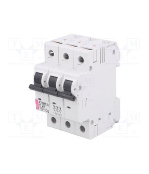 ETIMAT 10 3P C20 Circuit breaker; 230/400VAC; Inom: 20A; Poles: 3; Charact: C; 10kA rPnyemjSlHnpkjyumd4MpIYcUfpML2EdsThXgXPwPAE