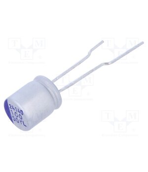 YL1H107M0809MPF Capacitor: hybrid; THT; -55÷125°C; Body dim: Ø8x9.5mm; 100uF; 50VDC S-SAIjkTxSGy1DE8xBAYoCyuNdVfeZVqgcRcRi_aGNE