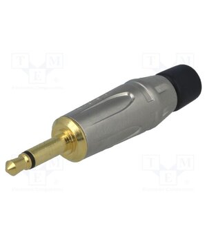 KM2P-AU Connector: Jack 3,5mm; plug; male; mono; ways: 2; straight; silver pmI3bxFxWu2rHAx8-9t6FCVJt2Q8PFmRGZ9ZXxJd6SA