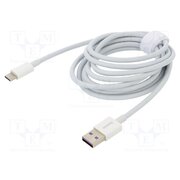 CATYS-A02 Cable; USB A plug,USB C plug; 2m; white; 66W Fq-J3S43PzTlXgcs252r6gmD2dihFZmzzh6GEayNpgI