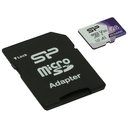 ATMINTIES kortelė mikro SD 128GB + SD adapteris SP Superior Pro UHS-I U3 V30, Class10