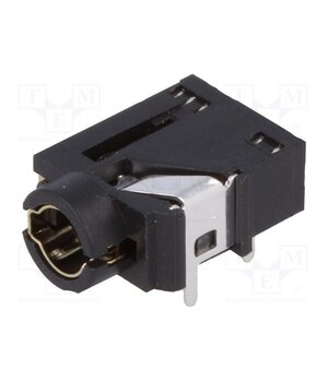 FC68129 Connector: Jack 3,5mm; socket; female; ways: 4; THT; W: 10.2mm; H: 5mm jn4F4TxaFUAgMNNCn-JuGp_kyxlBFTrmzjyQA1u8eQk
