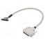 IC3-D25F-IDC26-SH-400 Connecting cable; Cores: 25; 400mm; D-Sub F SH,IDC yERTDqH9aTxxH1oZ2ilDh9YWocQI4MeoG4ScvcI_hgw