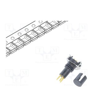 M8S-04PMMT-EE0001 Connector: M8; male; PIN: 4; 3A; 30V; vertical; on PCBs; socket m0OVq2VWcNnjotniduu8wnC4ayWhzGtQu0lm3vrLMYw