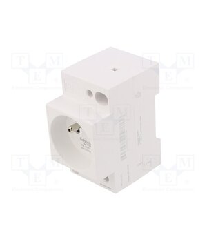 A9A15306 E-type socket; 250VAC; 16A; for DIN rail mounting; ACTI9 dHqXEew_nzdpJDApOd0bhxwyZepHfOKhraMMcBUB_6s