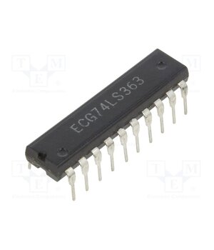 NTE74LS363 IC: digital; latch transparent; Ch: 8; TTL; THT; DIP20; OUT: 3-state z_e2c1ZZk06zx5_WVDNz1p9RlClL7OcLJ_BW-MF2mfs