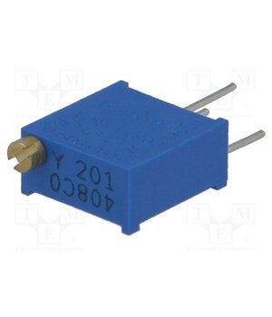 3296Y-1-201LF Potentiometer: mounting; multiturn; 200Ω; 500mW; THT; ±10%; linear BHZVg2lZfxZf54gbIvwf1ZJT9Lt65qhoTZuT9U1AMiQ