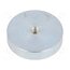 GN 50.5-ND-32 Magnet: permanent; neodymium; 330N; Ø: 32mm; H: 7mm; steel jFaPJGXQF6einnPXWILdPfCozJF-sYxa3amVWkaeA1k