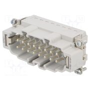44423204 Connector: HDC; contact insert; male; EPIC H-BE; PIN: 16; 16A; 500V wNplZWfe7yklCAUNGEnYb3HGN5cDdBBBSf-OYNg75wE