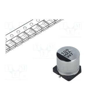 EEHZA1H101P Capacitor: hybrid; 100uF; 50VDC; SMD; ESR: 28mΩ; ZA; ±20%; Ø10x10.2mm Jl9yPaVC6gS47uJPJW5QXz0U_0fndqs7FQR7nz_KE-g