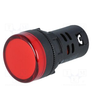 L22 220VAC R Control lamp; 22mm; L22; -20÷60°C; Illumin: LED; 230V; Ø22.5mm; IP65 SneUA-YhIegnKlpFhTzddrIaa6lqN44Thpjxpm5WQ-o