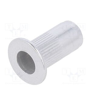 1742R-AL M3 Rivet nuts; M3; aluminium; Ømount.hole: 5mm; L: 11mm; 20pcs. i5aibnMJ7M2ITPJuNjHMp0scra8_tXPKvh2UMNeKVWI