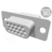 216164-1 Connector: D-Sub HD; PIN: 15; female; for cable; Type: w/o contacts D9Jb4dKHzXxPPE2NT_BssWeepgqObwrzlHRDzGC7ZGM