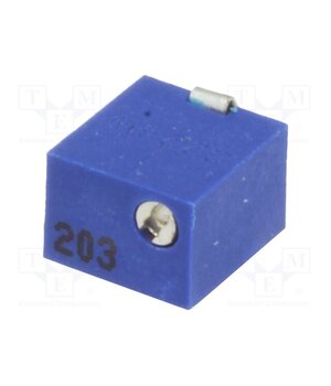 1801WSMD-20K Potentiometer: mounting; vertical,multiturn; 20kΩ; 250mW; SMD E-1VxtTlOOnjaTj3JlCKGAId3bNm1qoJ1iYerJqbzZw