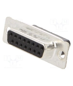 865615SLTLF Connector: D-Sub; PIN: 15; socket; female; on PCBs; straight; 5A IcOxIcrhcOFk3ijugzLVWrqQpMWffZ83M9JGknQsx6Y