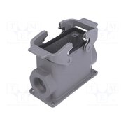 09300160270 Enclosure for connectors: HDC; size 16B; Han® B; IP65; high; PG21 ccJMGMNIFqC4vcchHAsCPAzNS_6eiPDzM2o2VTgMyqU