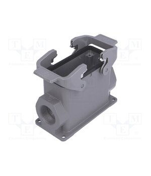 09300160270 Enclosure for connectors: HDC; size 16B; Han® B; IP65; high; PG21 ccJMGMNIFqC4vcchHAsCPAzNS_6eiPDzM2o2VTgMyqU