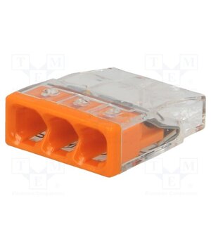 2273-203 Quick splice; 2273; 24A; 450V; spring clamp; orange; L: 16.5mm mDsk3AFsyYPfiHBblETlrCQ7d17XL1eIhM8VX5I9qjc