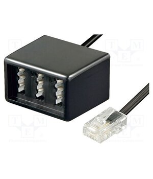 68026 Transition: splitter; RJ11 plug,TAE F socket,TAE N socket x2 uj1SxXFQypCmGh39BdN2G6wPaXii07p5bVQKdz78y-Y