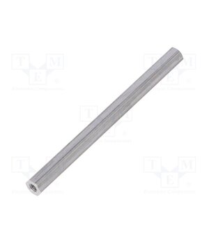 134X70 Screwed spacer sleeve; 70mm; Int.thread: M3; hexagonal; aluminium C4QYpBxdddRLy-lWkMp1JCSbQwfL5NDvNItw3o_v-3w