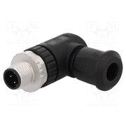 21033193401 Connector: M12; plug; PIN: 4; male; 250V; angled 90°; IP67; for cable pD4Bu4exxQZYu0iSvL-1u6KJzhXT-uQcy0MCzpsmWJw