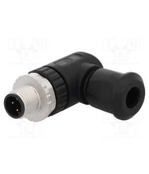 21033193401 Connector: M12; plug; PIN: 4; male; 250V; angled 90°; IP67; for cable pD4Bu4exxQZYu0iSvL-1u6KJzhXT-uQcy0MCzpsmWJw