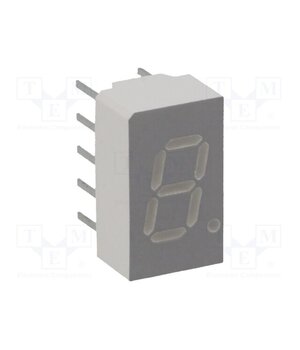 HDSP-A151 Display: LED; 7-segment; 7.62mm; 0.3"; No.char: 1; red; 6.9÷14mcd uJd6WtdxvLWQiIRe5CXWkEH2_aJZ3ZfVyv1cTpxCP7c