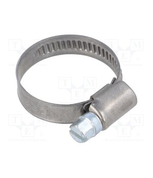 D4020 Worm gear clamp; W: 9mm; Clamping: 20÷32mm; chrome steel AISI 430 oruoj9x8LU-tZU97W4bsucGKbEZLwni7VEpeXTX4I-o