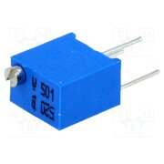 T67W-500R Potentiometer: mounting; multiturn; 500Ω; 250mW; ±10%; linear; THT cbd-ZRhNeGVwS662clcp9lXmD2hUhY94Dt7GbrAdFgc