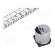 EEHZC1K470P Capacitor: hybrid; 47uF; 80VDC; SMD; ESR: 36mΩ; ZC; ±20%; Ø10x10.2mm WiS0Ltt5m1xp2zg0hl8dZgAr2ShPu1-vpiX_wqoDFeg