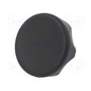 222251-C1 Knob; Ø: 45mm; Ext.thread: M10; 20mm; technopolymer PA; Cap: black 54ZWkP7OXk0KaYBthnYnau0ykCntr50CQTr3dcdS81o