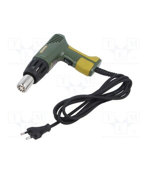 27130 Electric hot shrink gun; 500W; 180l/min; 230VAC F0FCI2VIflsNEgjUAZgsYCFSZotn6TmrX7B6yZWBjbM