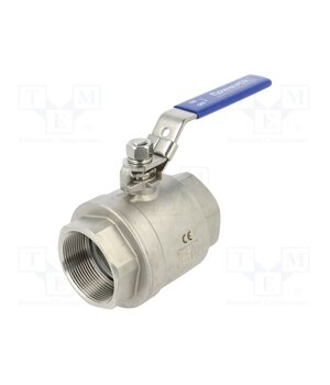 FMZK2 2 Ball valve; acid resistant steel AISI 316; PTFE; max.63bar ykRqS3zUiC6ZHNKxs6ZQG6RZ6OJrvCLo9gPJFu7GbOs