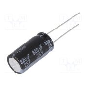 EEUFR1E821 Capacitor: electrolytic; low ESR; THT; 820uF; 25VDC; Ø10x20mm; ±20% 2OBH0I3LM7I4l5exv6ADzwocgcCnLzpCNYxmobmb5Eo