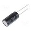 EEUFR1E821 Capacitor: electrolytic; low ESR; THT; 820uF; 25VDC; Ø10x20mm; ±20% 2OBH0I3LM7I4l5exv6ADzwocgcCnLzpCNYxmobmb5Eo