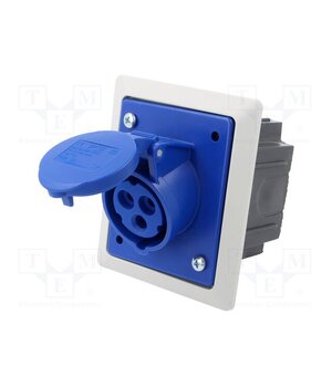413-6PKR Connector: AC supply; socket; female; 16A; 400VAC; IEC 60309; PIN: 3 FkrFTynVsakPOhp-74-B0EVaVAfAbtzKqeFqkU8j1_o