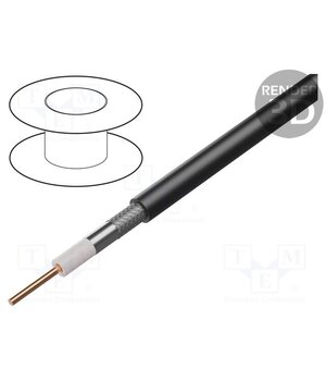 RF240LTA-PVC Wire: coaxial; RF240LTA; wire; Cu; PVC; black; 6.1mm; CPR: Eca ZwFnHmDEc70RxqaHpurIXjrwSt1J9d8MKPuzlRHBLXc