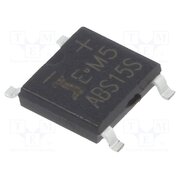 ABS15S Bridge rectifier: single-phase; Urmax: 1.2kV; If: 1.6A; Ifsm: 50A mdygsIqMh1yJ0hM5KU7B3UMahBZsNI05_Aq9WHZoeOw