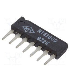 NTE1609 IC: peripheral circuit; RC timer; SIP7; 18VDC; Ch: 1 cX3f-fkfI0KePrvnWkkCND7Zo1giNC1S9gMK2koZ5GU