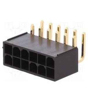 10127819-12121LF Connector: wire-wire/PCB; socket; male; PIN: 12; Minitek® Pwr 4.2 2XT1QQfPY94zbjxuM8Zrb9G7Ys7u5p38jgQxB8JE3Qs