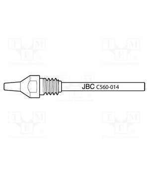 C560014 Tip: for desoldering irons; 0.8x2.5mm; Features: longlife ko8AvDTSPsC8DrawmN1Da73JMsEvQklY4Ji_q6hj6SQ
