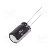 EEUEB1H471 Capacitor: electrolytic; THT; 470uF; 50VDC; Ø12.5x20mm; Pitch: 5mm SjlV3gqgBm4_rNqKyipWRLBRb1m1Hp1J5qMP8TwDR_c