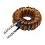 DTMSS-20/0.033/8.0-V Inductor: wire; THT; 33uH; 8A; 15.9mΩ; Inductor: toroidal; Ø: 24mm 5PicdGqpAKNIDX4VRkqDR_5miwdgiBcw-Rp7o2IuVXg