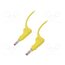 66.9407-10024 Connection cable; 32A; banana plug 4mm,both sides; Len: 1m ak56twUy_eAZEP9xKEyyvRYD50jJd-YohGVcuU18ehE