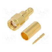 132234 Connector: SMA; plug; male; straight; 50Ω; soldering,crimped; PTFE cVlsLRLslnI-gyOj4ejE8jEZZqJ51dw21ell--aYLjc