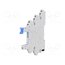 41F-1Z-C4-3 Socket; PIN: 5; 6A; 250VAC; for DIN rail mounting; spring clamps y2acZpst33STmqBocxdf-kuhblK9xx1QjPrC6cogPVU